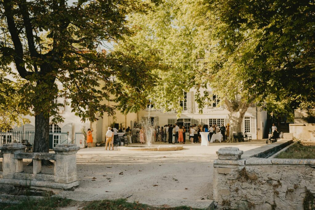 vin d'honneur mariage luberon provence